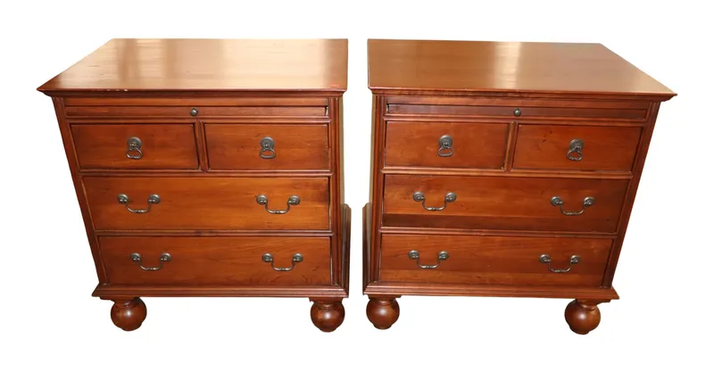 PR Lexington Bob Timberlake cherry nightstands from auction in Logan Township, New Jersey — image 32