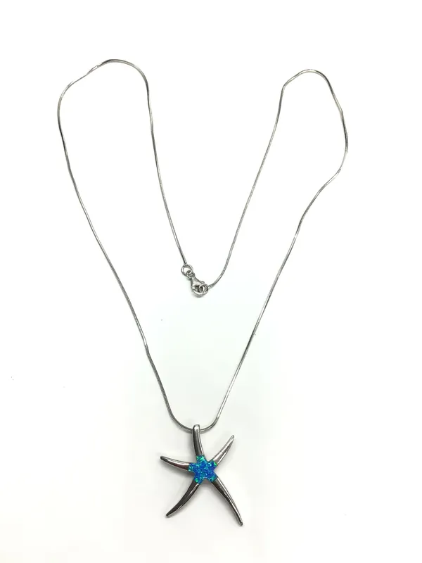 Sterling silver necklace and pendant from auction in Springfield, Missouri — image 5