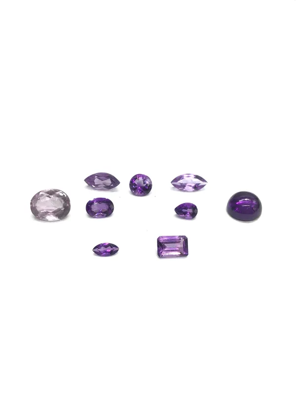 Amethyst gemstones from auction in Springfield, Missouri — image 11