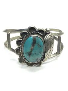 Navajo turquoise cuff bracelet