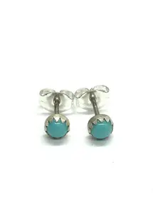 Linda Yazzie Navajo turquoise earrings