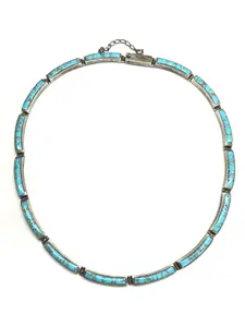 Maheli Nez Navajo turquoise necklace