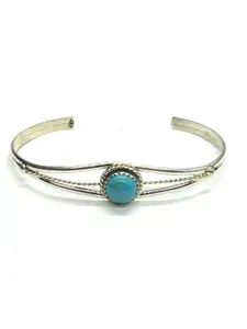 Esther White Navajo cuff bracelet