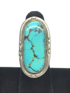 Rosana Williams Navajo turquoise ring