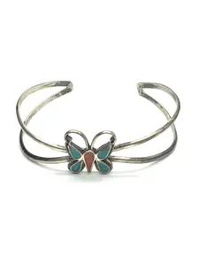 Navajo chip inlay cuff bracelet
