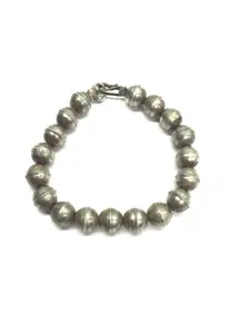 Navajo style pearl beaded bracelet