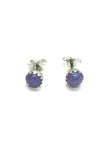 Linda Yazzie Navajo opal earrings