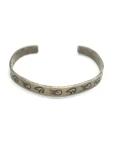 Navajo overlay cuff bracelet