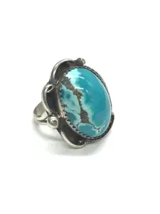 Herbert Tsosie Navajo Turquoise ring
