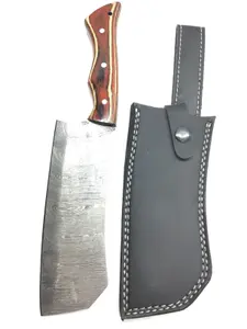 Damascus bladed knife