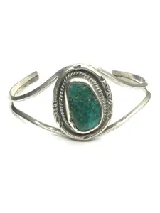 Navajo turquoise cuff bracelet