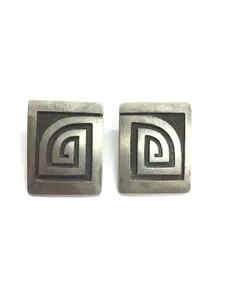 Robert Lomadapki Joshweseoma Hopi overlay earrings