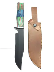 Steel hunting knife