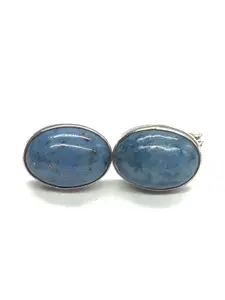 Navajo blue denim lapis earrings