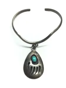 Thomas Nez Navajo cuff bracelet
