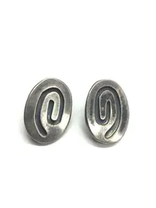 Native American Overlay Swirl Earrings
