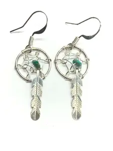 Helena Yazzie Navajo turquoise earrings