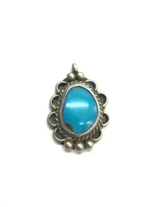 Navajo turquoise pendant