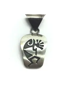 Native American kokopelli pendant
