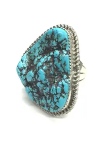 Herbert Tsosie Navajo turquoise ring