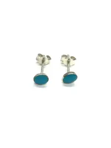 Native American made turquoise earrings