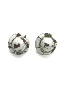 Navajo White Buffalo earrings