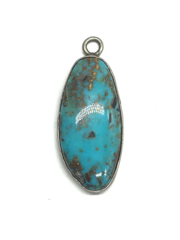 Vintage Navajo turquoise pendant from auction in Springfield, Missouri — image 18