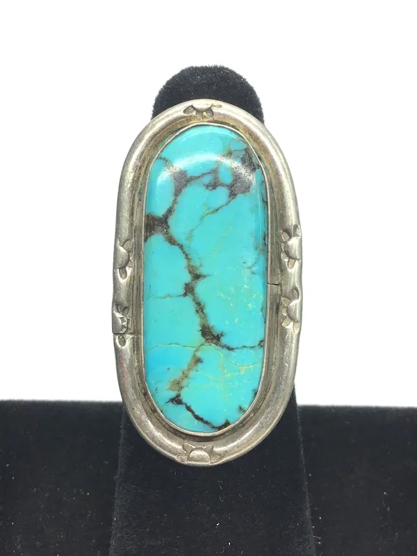 Rosana Williams Navajo turquoise ring from auction in Springfield, Missouri — image 39