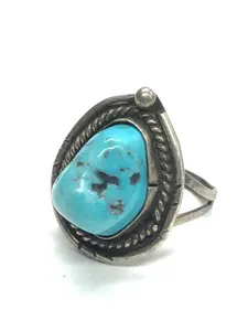 Navajo turquoise ring