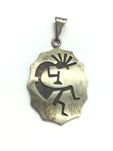 Native American overlay pendant