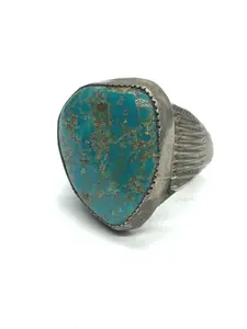 Navajo turquoise ring