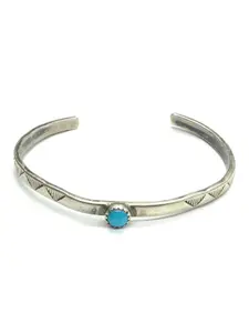 Jenn Garcia San Felipe Pueblo turquoise cuff