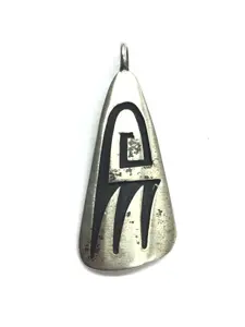 Raymond Sequaptewa Hopi overlay pendant