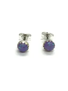 Linda Yazzie Navajo opal earrings
