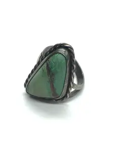 Navajo Green stone ring