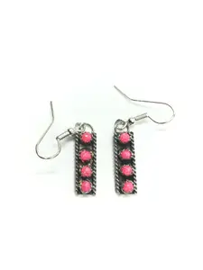 Esther White Navajo Opal earrings