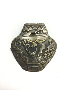 Brad Panteah Zuni brooch