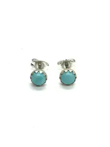 Linda Yazzie Navajo turquoise earrings