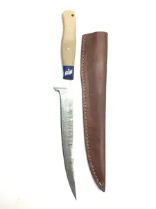Damascus filleting knife