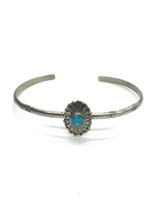 Navajo turquoise cuff bracelet