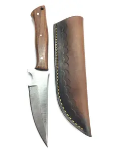 Damascus bladed knife