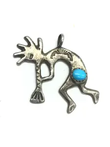 Native American turquoise pendant