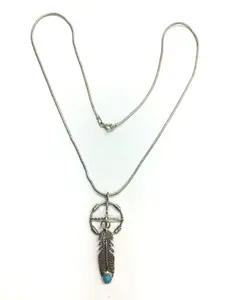 Sharon McCarthy Navajo Kingman turquoise pendant