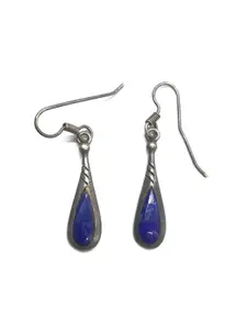 Navajo lapis earrings