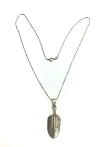 Navajo sterling pendant with chain