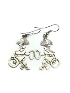 Navajo hoop dancer earrings