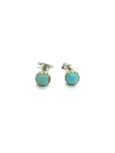 Linda Yazzie Navajo turquoise earrings