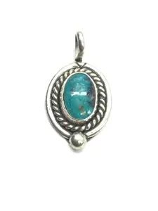 Navajo turquoise pendant