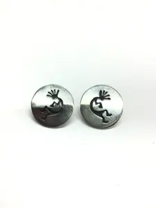 Native American overlay earrings