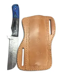 Damascus bladed knife